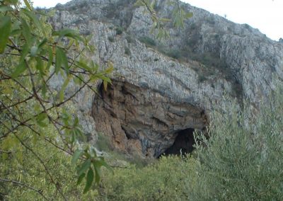 Cueva de las Grajas - entrada